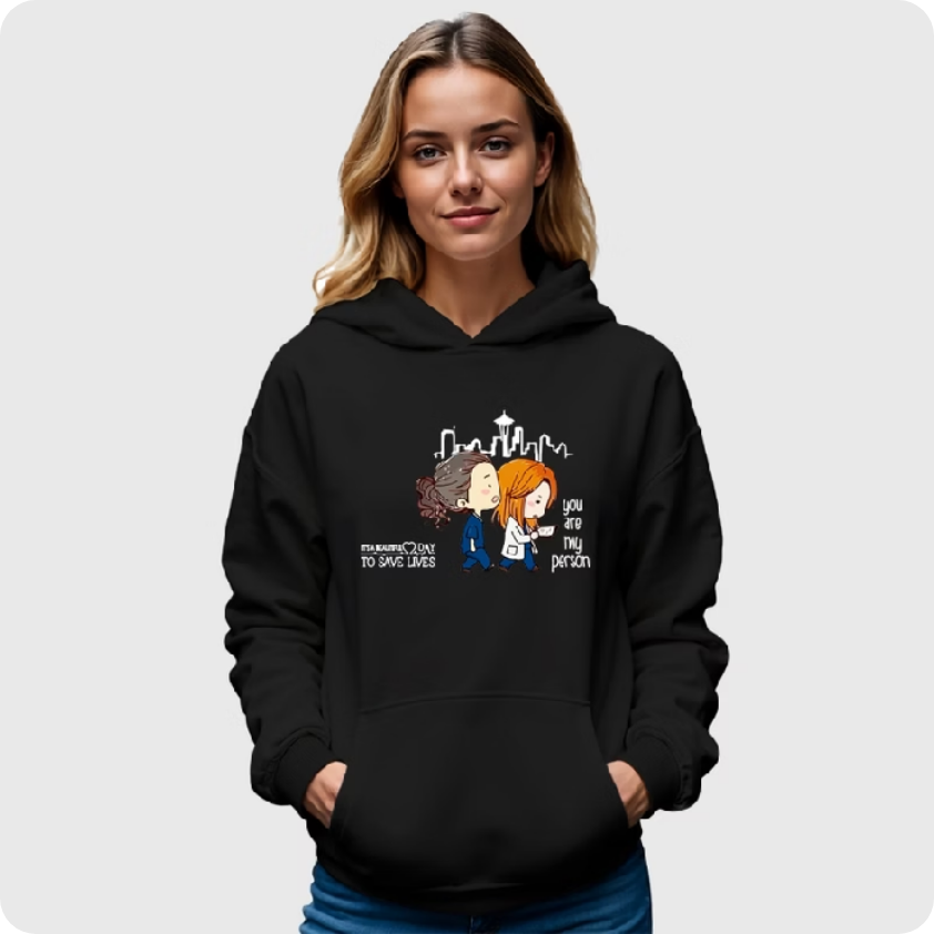 Moletom Feminino Greys Anatomy Cores Diversas