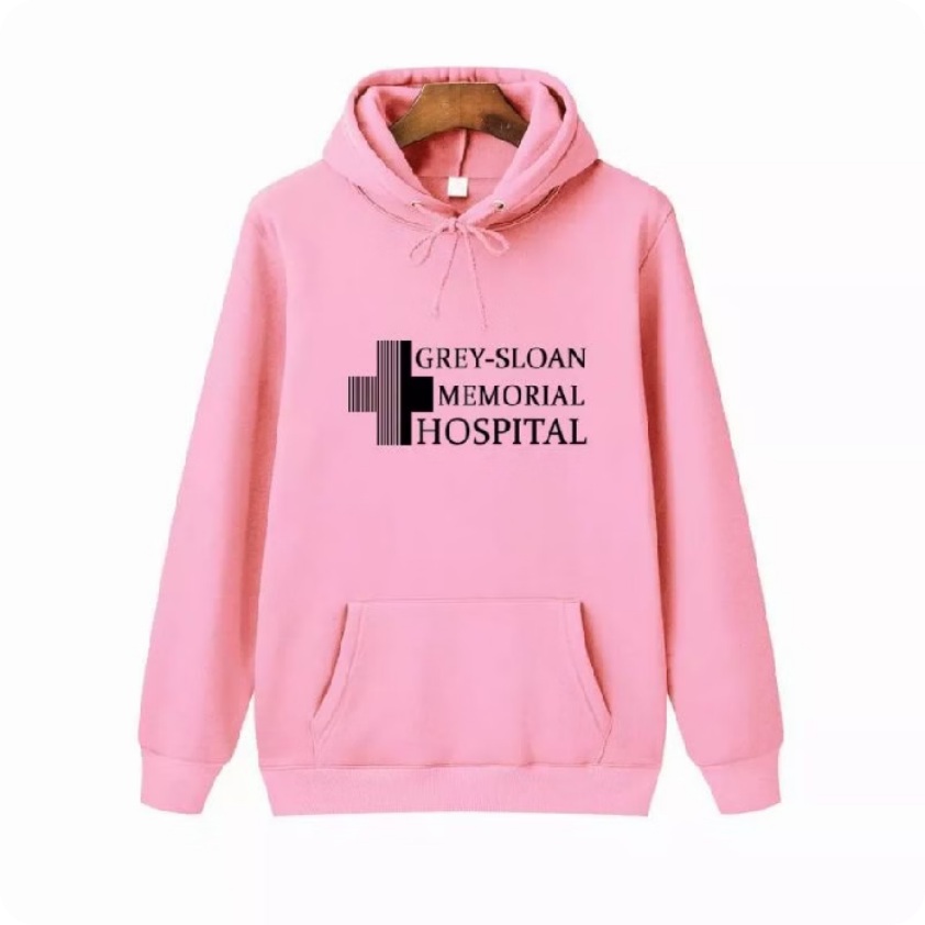 Moletom Grey's Anatomy Hospital Flanelado Casual